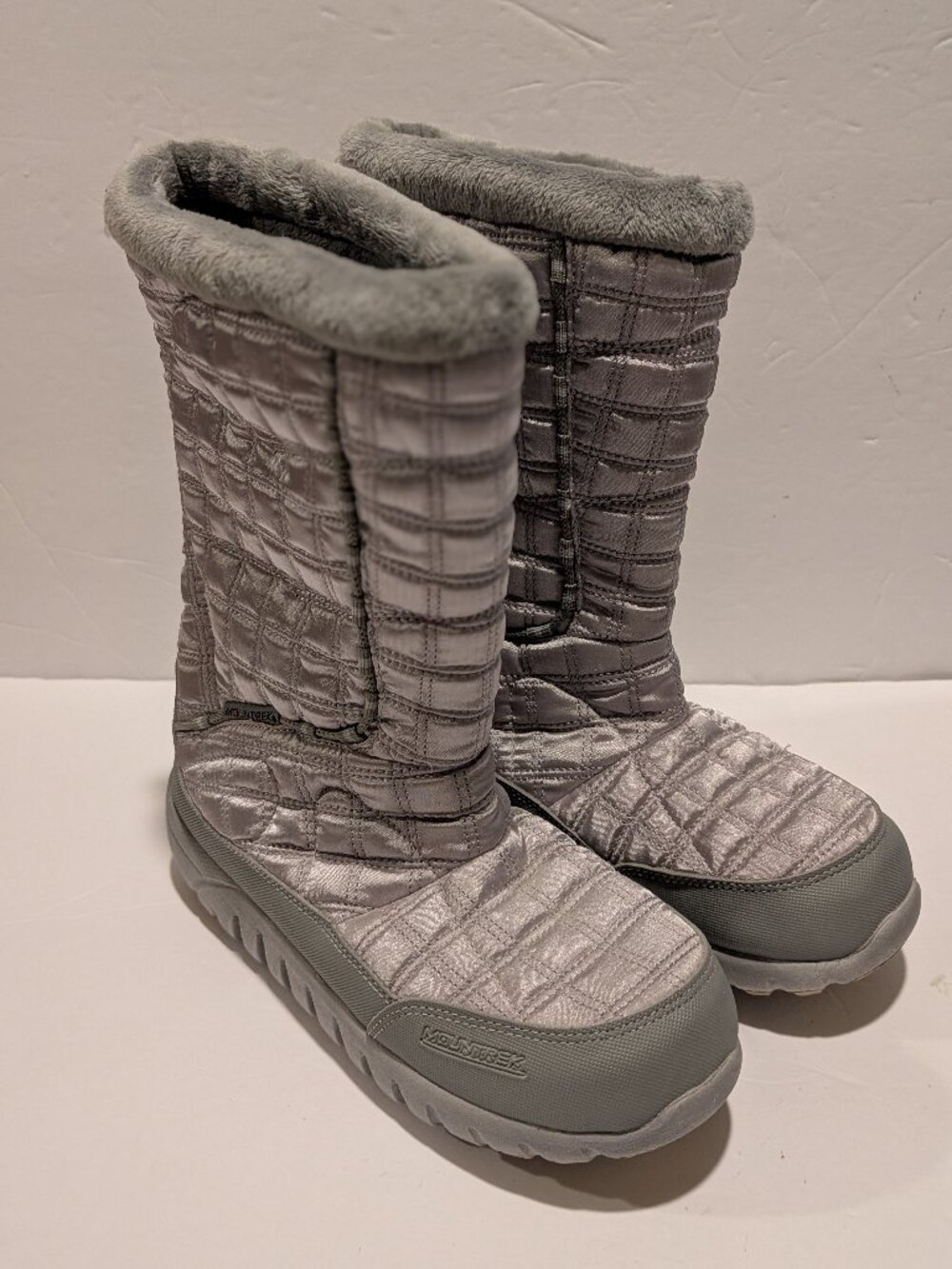 Mountrek Women's Lisa Primaloft Ins. Winter Boots Silver Size 7M